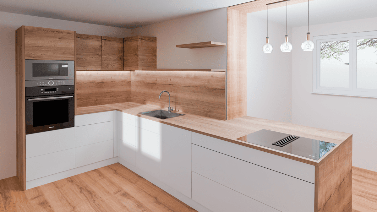 Kuchyně krásná – pohled 3